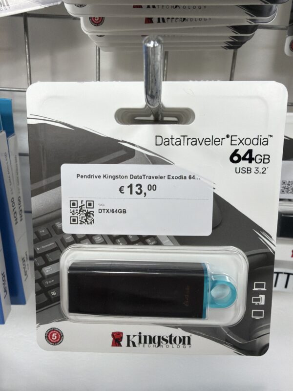 Pendrive Kingston DataTraveler Exodia 64GB USB3.2