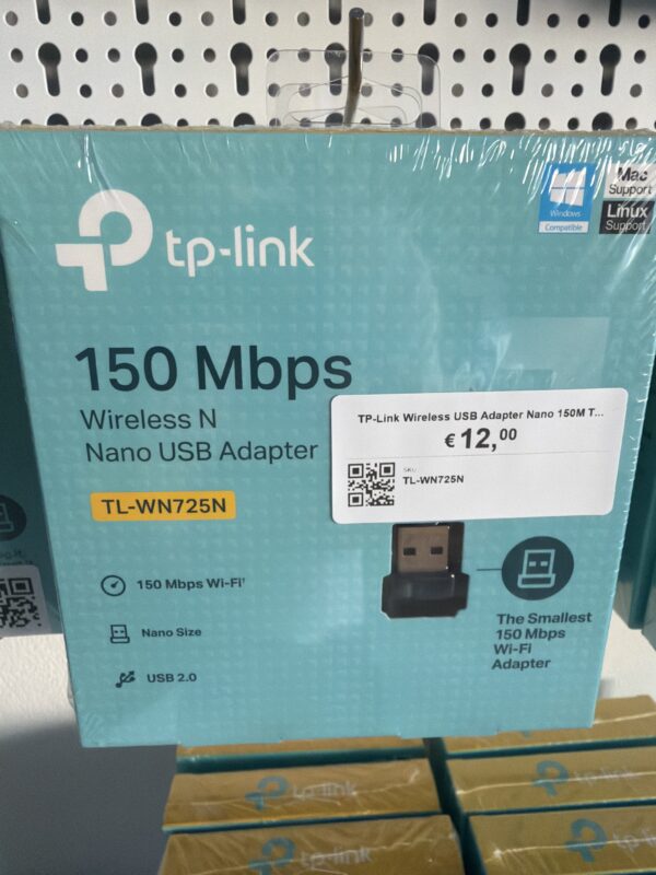 TP-Link Wireless USB Adapter Nano 150M TL-WN725N